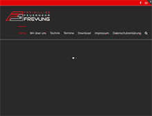Tablet Screenshot of ff-freyung.de